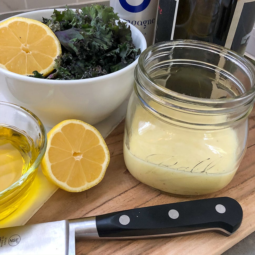 ChampagneGarlic Vinaigrette Recipe