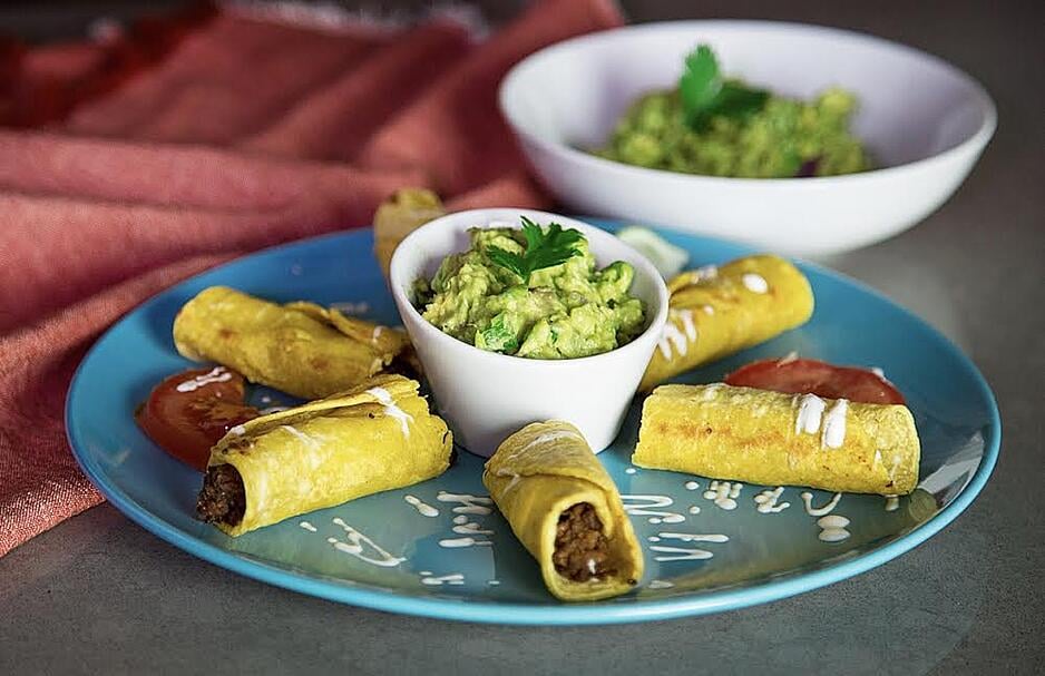 Easy Taquitos w_Fresh Guac