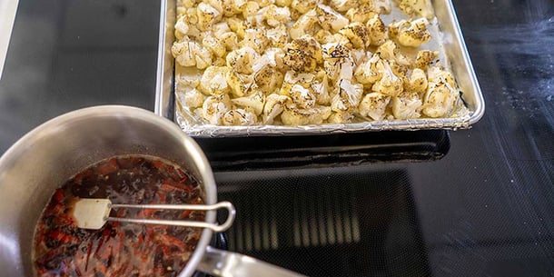 Roasted-Paleo-Cauliflower-Agrodolce-Sauce-Recipe-Mise