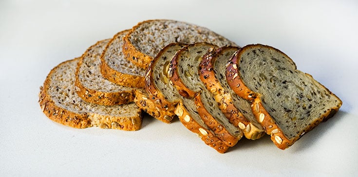 Protein bread for vegan French toast recipe