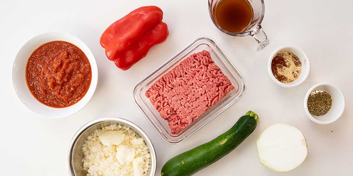 ingredients for keto casserole recipe