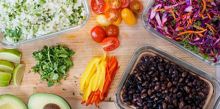 vegan burrito bowl ingredients