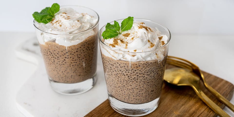 heart healthy chia seed pudding recipe