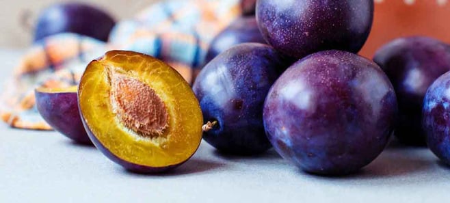 purple plums