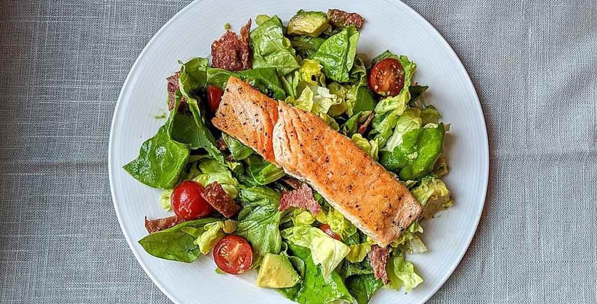 link to easy simple salmon salad recipe