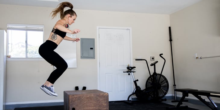 Molly Tilove Box Jump Reps