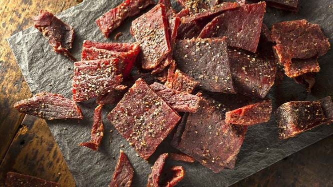 Jerky is a great high-protein, low-calorie snack