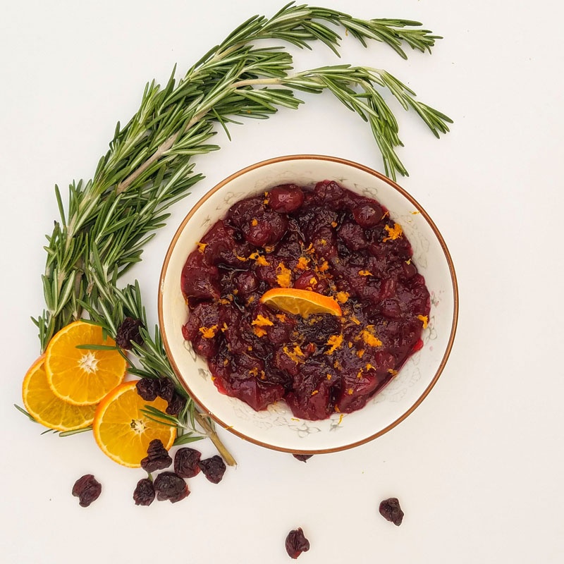 LowSugar Keto Cranberry Sauce