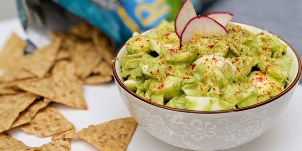 high protein snacks avocado egg salad