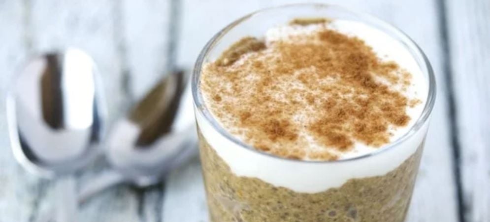 pumpkin chia pudding recipe low calorie snacks weight loss