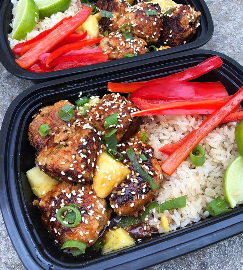 Honey Sriracha Turkey Meatballs