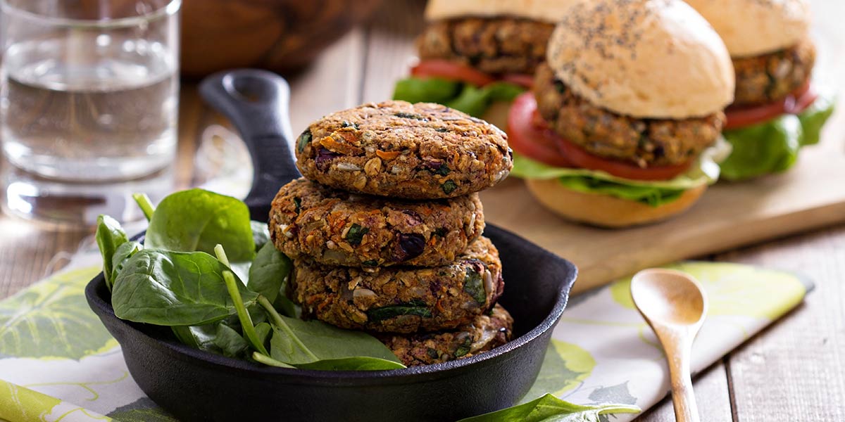 vegan bean burgers