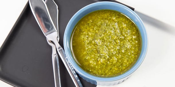 vegan pesto recipe