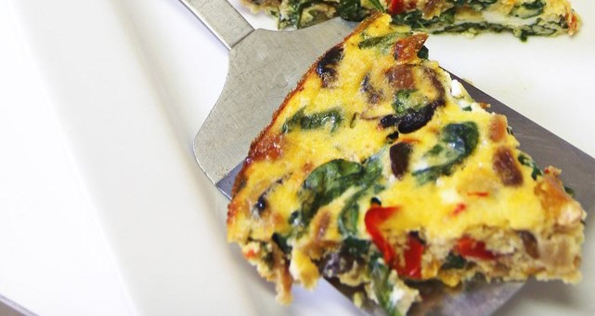 Simple Vegetable Frittata Recipe