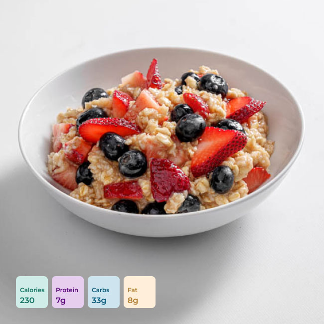 Vegan Berry Oatmeal
