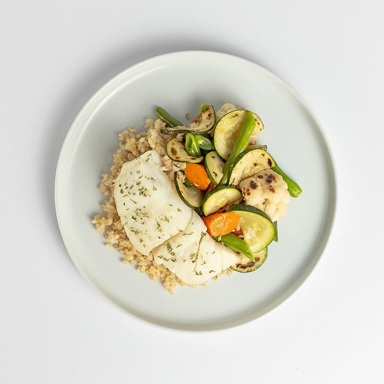 classic meals sustainably caught basa brown rice