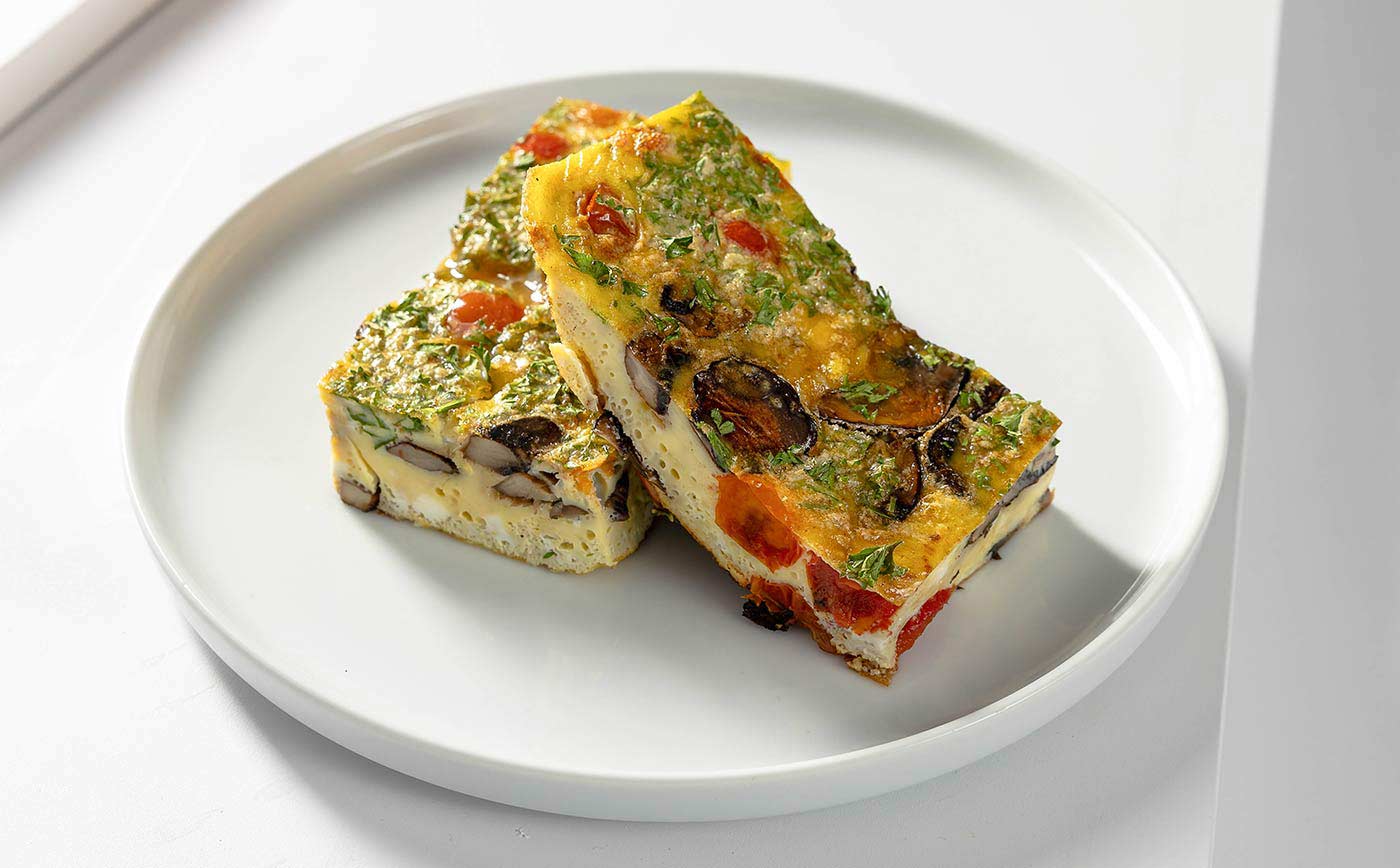 Vegetarian Meal Delivery Breakfast Frittata