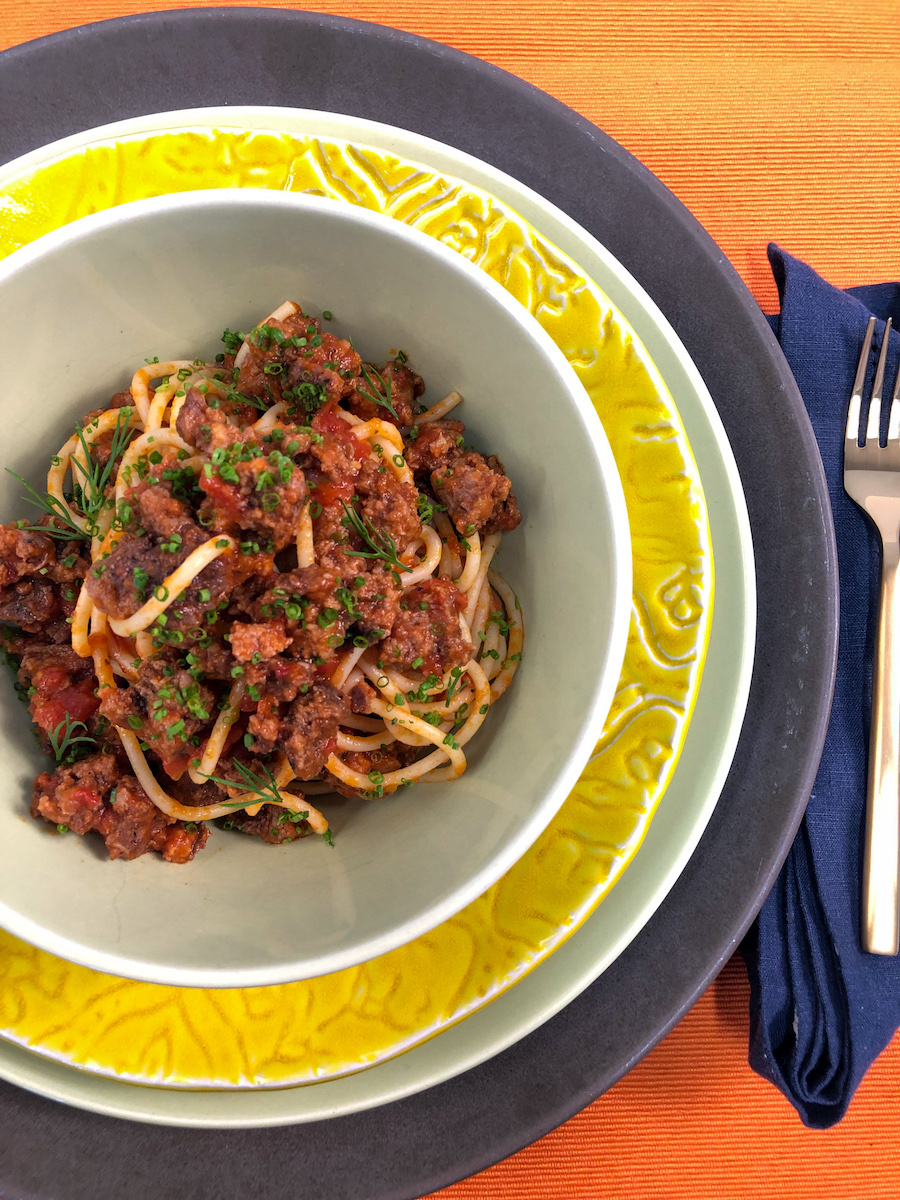 Quick Spaghetti & Beef Marinara Recipe