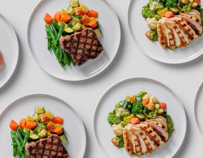 Trifecta Meals plated