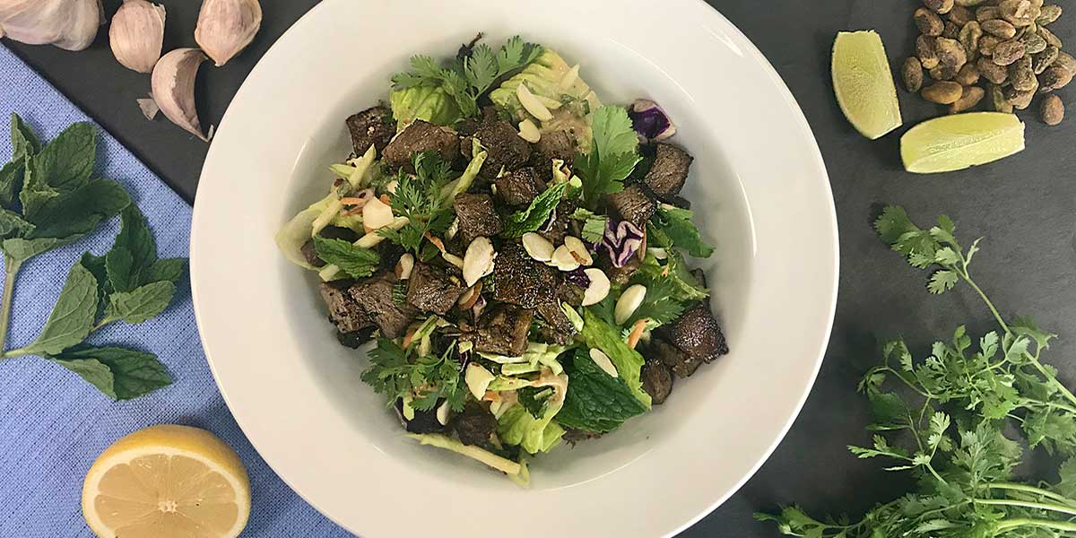 Crispy Thai Steak Salad Recipe