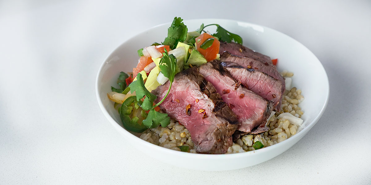 steak fajita bowl recipe