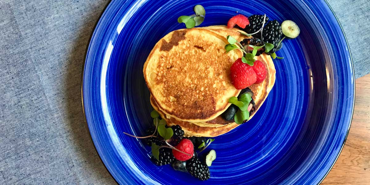 Fluffy High-Protein Vegan Pancake Recipe