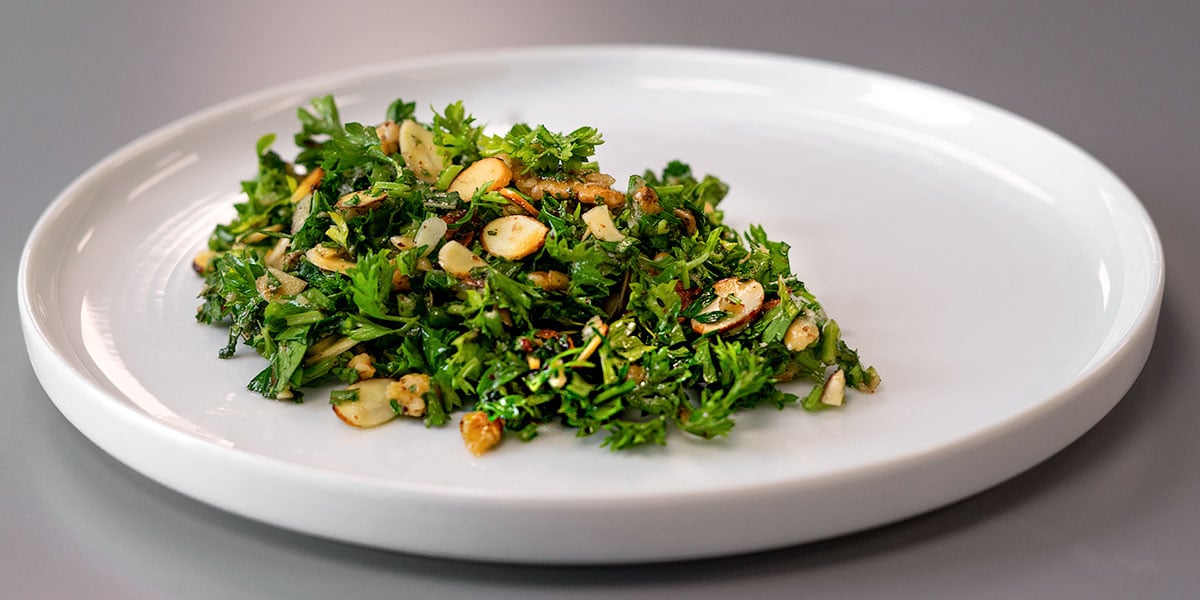 Almond and Walnut Tabbouleh Recipe