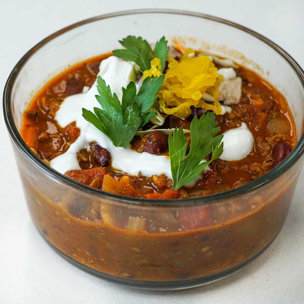Homemade Vegetarian Chili Recipe 