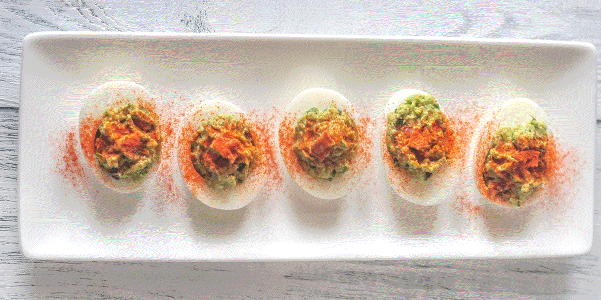 Bacon and Guacamole Deviled Egg Recipe
