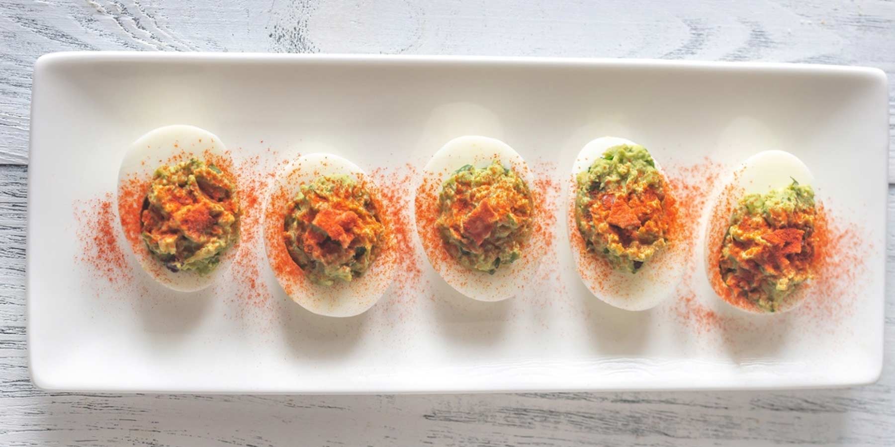 Bacon and Guacamole Deviled Egg Recipe