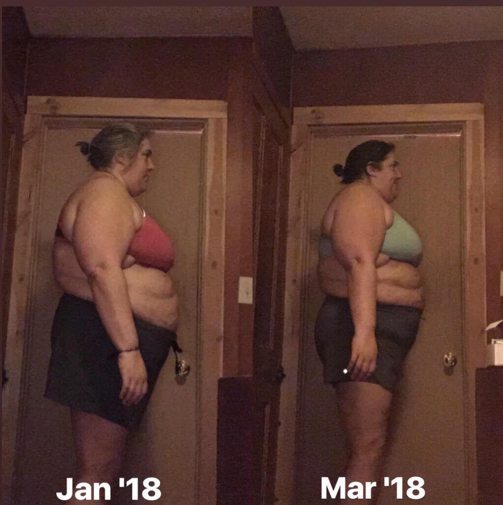 before & after with wording