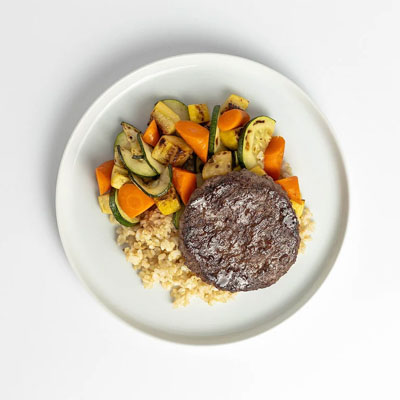 classic-meals-grass-fed-beef-patty-brown-rice