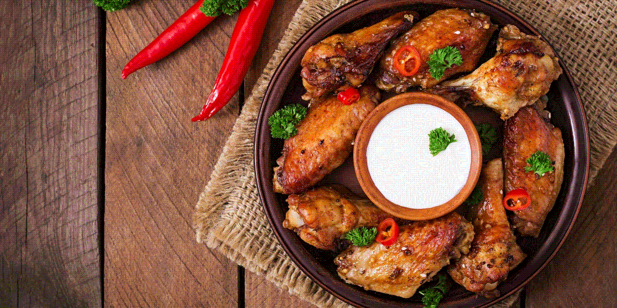 Baked Spicy Chicken Wings Recipe