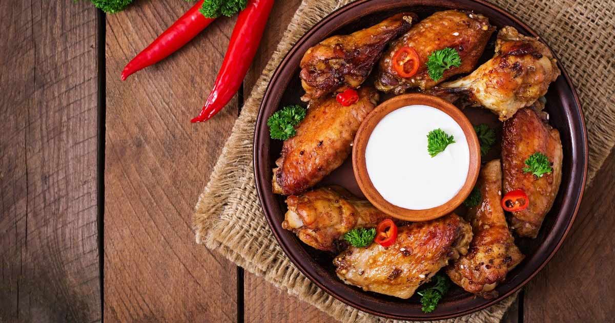 Baked Spicy Chicken Wings Recipe