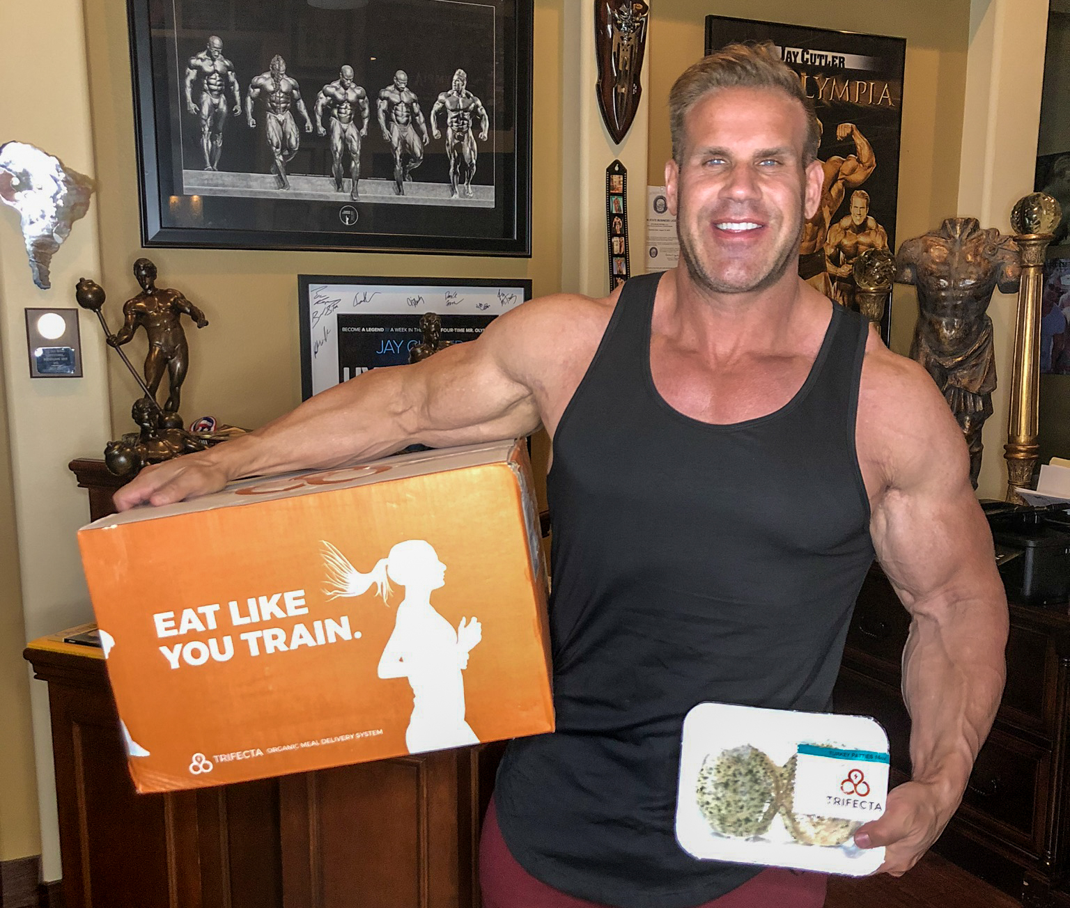 Jay Cutler 4x Mr. Olympian Eats Trifecta