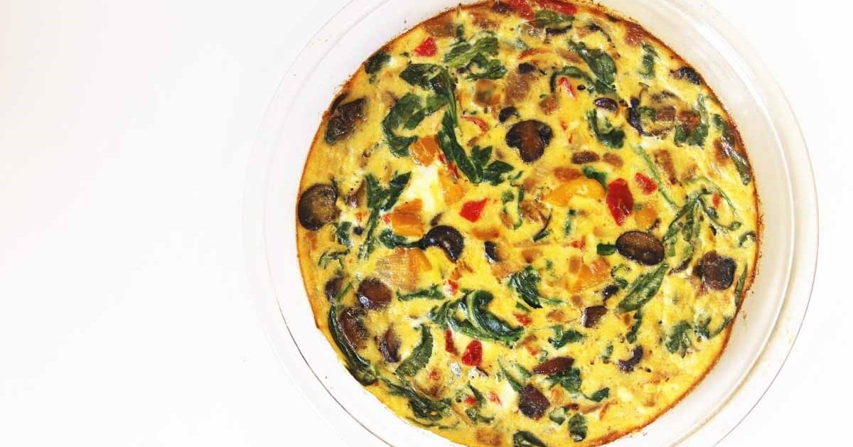 Simple Vegetable Frittata Recipe